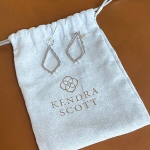 Kendra Scott Silver Geometric Earrings